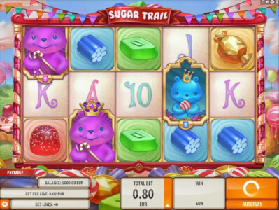 sugar trial videoslot screenshot